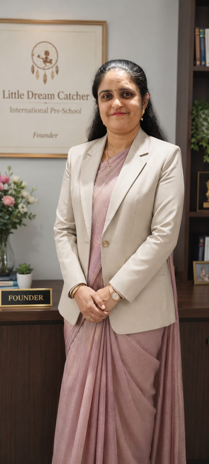 Mrs. Nandita Pancholi - Founder of Little Dream Catcher International Pre-School